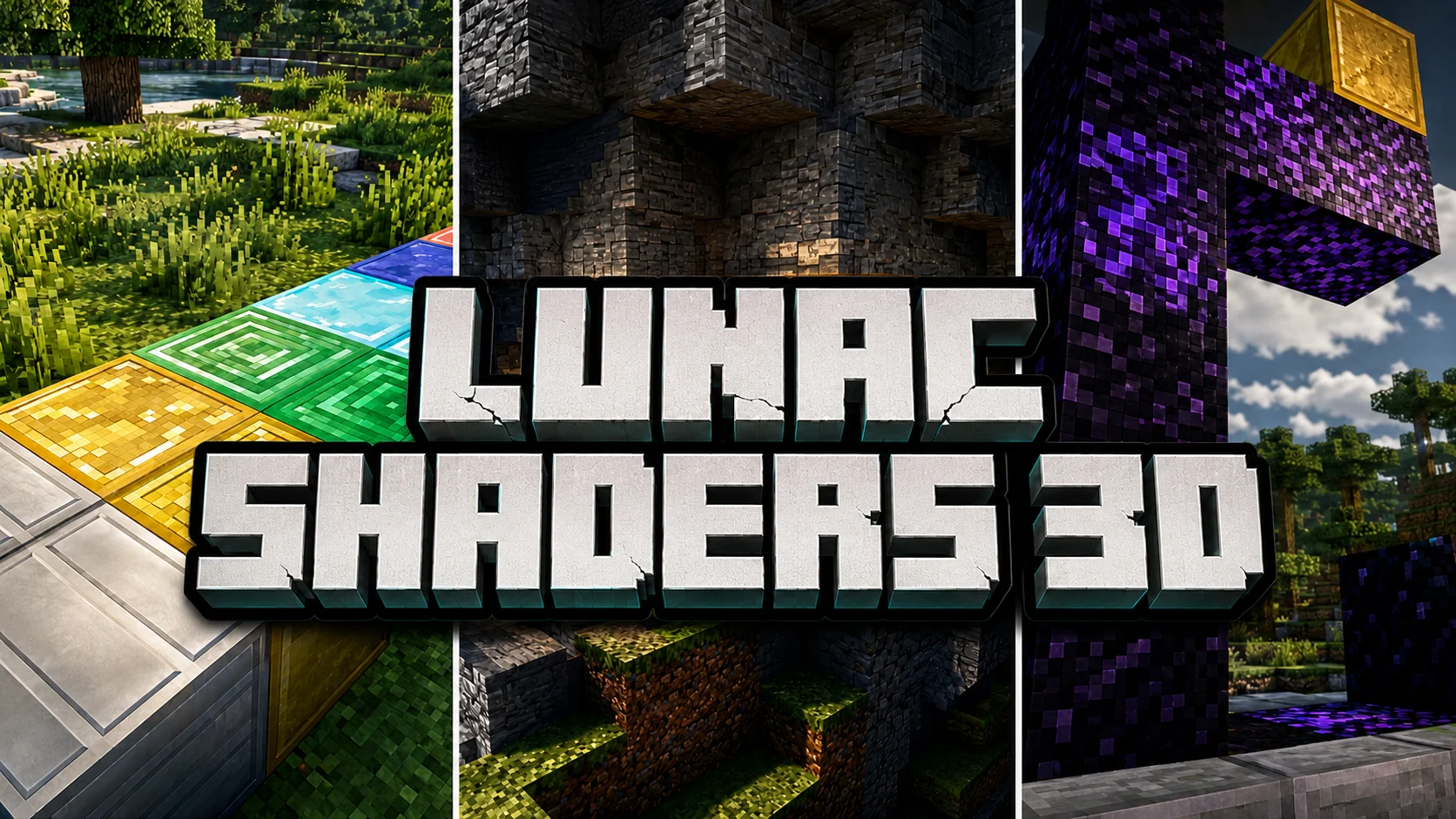 Lunac Shaders 3D 1.9.9 | RTX, Heightmaps, High - Q Lighting And Shadows