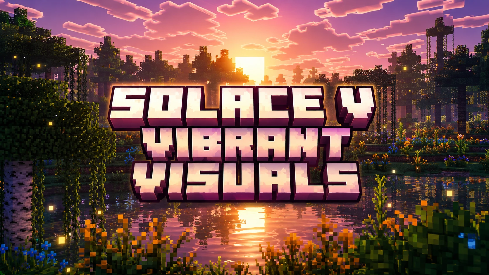Solace V (Vibrant Visuals) for Minecraft 1.21 — Shaders screenshot